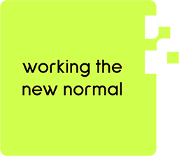 workin the new normal grün